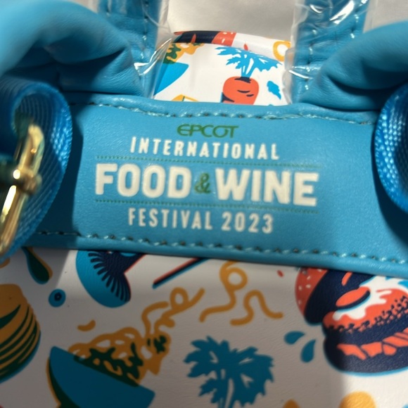 Loungefly Disney Parks  Epcot  food, & Wine festival LE backpack main image 7